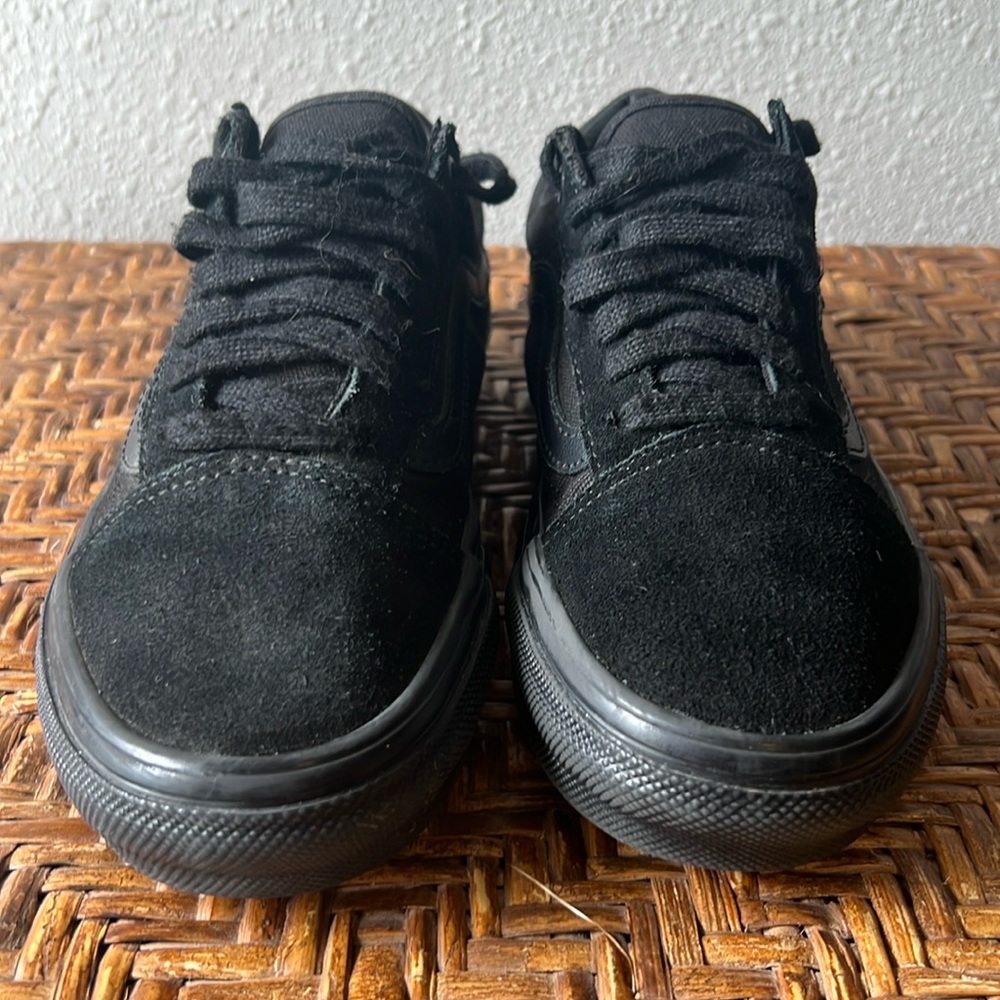 Big Boys Old Skool Shoe - Vans Black size 5